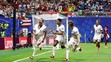 Hasil Inggris Vs RD Kongo: Comeback! Tiga Singa ke 16 Besar Berkat Kane