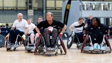 Pangeran Harry Curi Perhatian di Arena Rugby Kursi Roda Birmingham, Siap untuk Menjadi Tuan Rumah Invictus Games 2027?